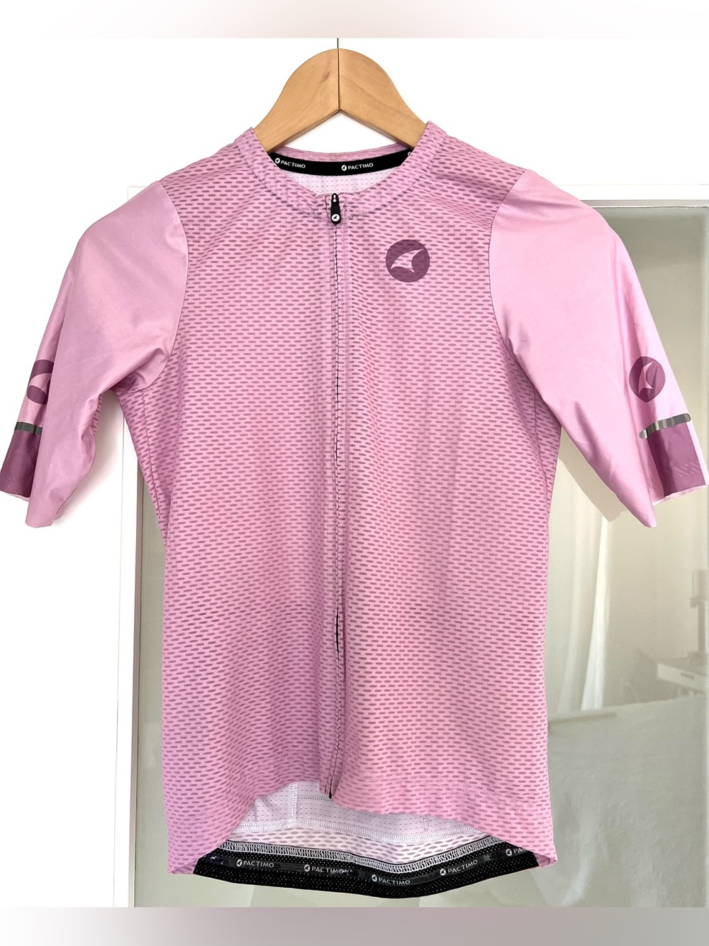Pactimo Women’s Summit Aero Mesh Short-Sleeve Zip Cycling Jersey Sz S